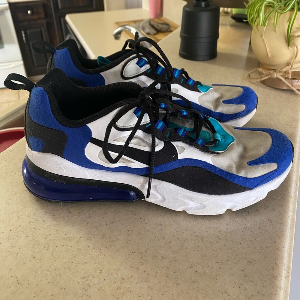 Nike Blue and Black Sneakers